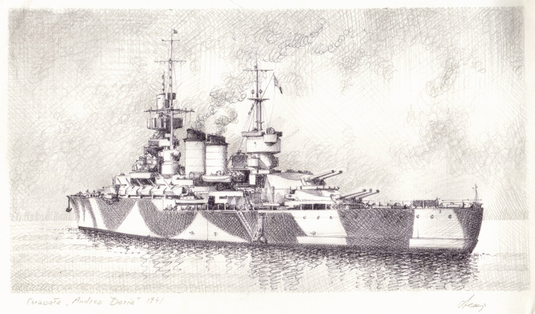 1941 - Corazzata 'Andrea Doria'